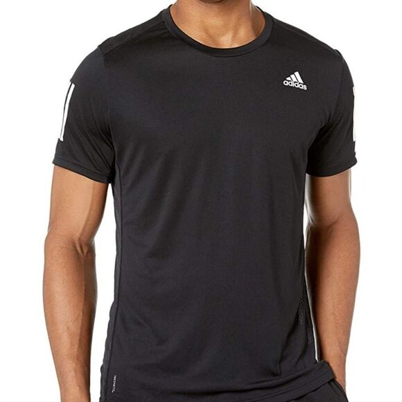 adidas black Response Short Sleeve Tee - Picture 3 of 15